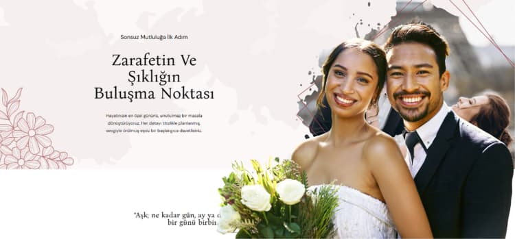 Düğün Salonu Web Sitesi