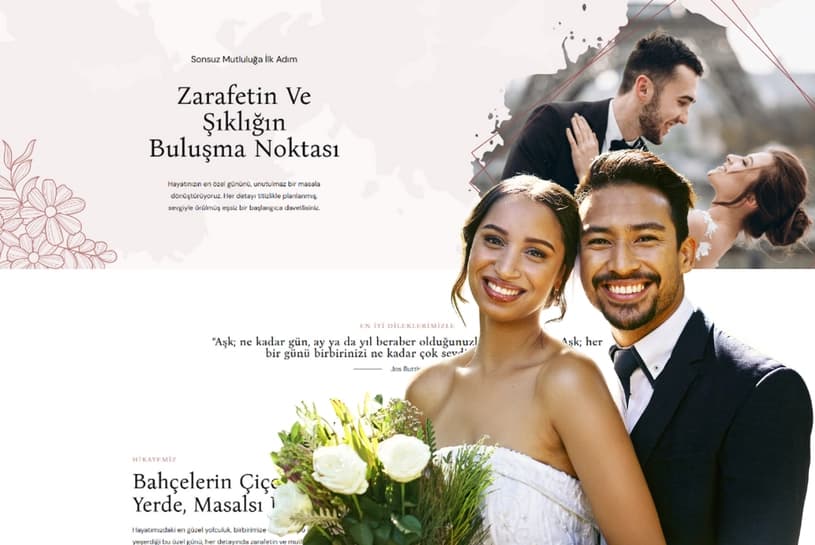 Düğün Salonu Web Sitesi