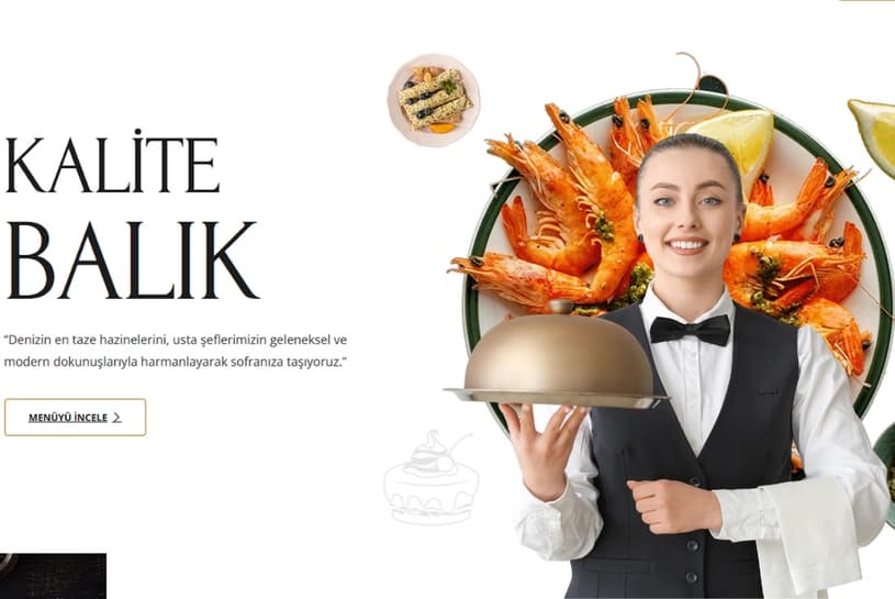 Restoran ve Kafe Web Sitesi
